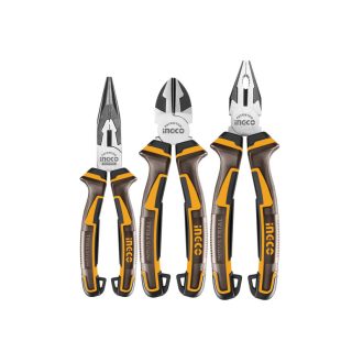 INGCO Zangensatz 3-teilig CrV