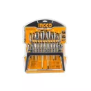 INGCO Schraubendreher-Set 18-teilig magnetisch CrV