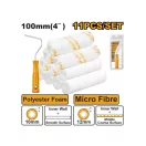 INGCO Farbroller-Set 11-teilig 100 x 6 mm