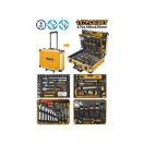 INGCO Werkzeugset 147 Stück in Rollkoffer