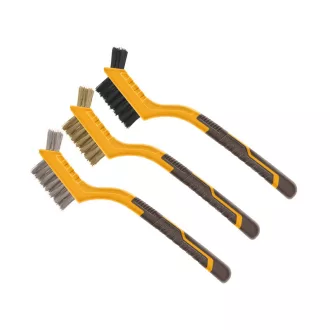 INGCO Drahtbürstenset 3-teilig 180 mm