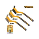 INGCO Drahtbürstenset 3-teilig 180 mm