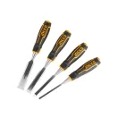 INGCO Stechbeitel-Set 4-teilig 6-25 mm mit Kunststoffgriff