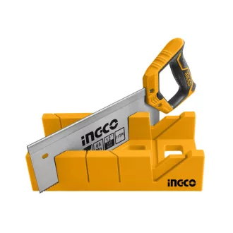 INGCO Gehrungskasten 300 mm + Säge