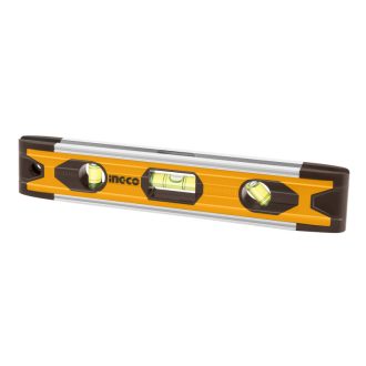 INGCO Mini-Wasserwaage 225 mm 3 Libelle magnetisch