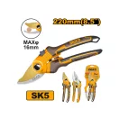 INGCO Schneidzange 220 mm teflonbeschichtet