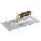 INGCO Zahnspachtel 130 x 280 mm Inox 10 x 10 mm mit Softgriff