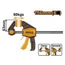 INGCO Einhand-Schnellspanner 150 x 63 mm