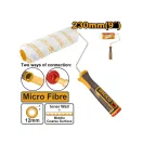 INGCO Mikrofaser-Malerrolle mit Griff 230 x 12 x 6 mm, weicher Griff