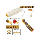 INGCO Mikrofaser-Farbroller mit Stiel, 230 x 18 x 8 mm, weicher Griff