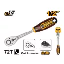 INGCO Ratschenantrieb 1/2" 255 mm 72T CrV