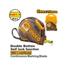 INGCO Maßband 5 m x 25 mm gummiert