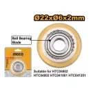 INGCO Fliesenschneidrad 22 x 6 x 2 mm mit Lager