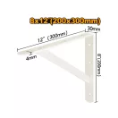 INGCO Verstärkter Regalträger 200 x 300 mm