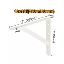 INGCO Regalkonsole 250 x 400 mm verstärkt
