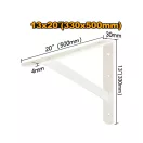 INGCO Regalhalterung 330 x 500 mm verstärkt