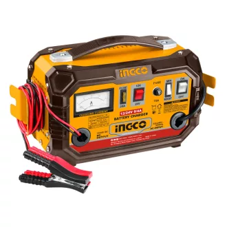 INGCO Akkuladegerät 12/24 V 9/4 A 28-180 Ah