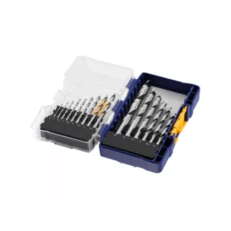   IRWIN Spiralbohrer-Set 15-teilig HSS PRO zylindrisch (1,5-10 mm) HSS PRO