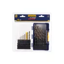 IRWIN Spiralbohrer-Set 15-teilig HSS PRO zylindrisch (1,5-10 mm)