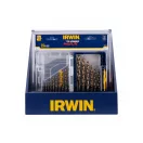 IRWIN Spiralbohrer-Set 15-teilig HSS PRO zylindrisch (1,5-10 mm)
