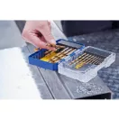 IRWIN Spiralbohrer-Set 15-teilig TiN zylindrisch (1,5-10 mm)