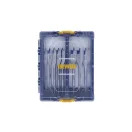 IRWIN Flachholzbohrer-Set 8-teilig, Blue Groove 4x (12 - 32 mm)
