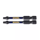 IRWIN Impact Pro Bitspitze SQ1 x 57 mm (2 Stück)