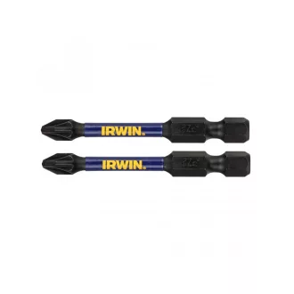 IRWIN Impact Pro Bitspitze PZ2 x 57 mm (2 Stück)