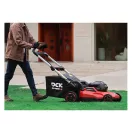 DCK Selbstfahrender Akku-Rasenmäher 550 mm 58 V bürstenlos (1 x 6,0 Ah Akku + Ladegerät)