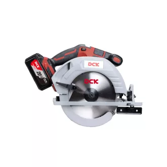   DCK Akku-Kreissäge 185 mm bürstenlos 20 V (1 x 4,0 Ah Akku + Ladegerät)