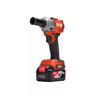   DCK Akku-Schlagschrauber 1/2" 358 Nm bürstenlos 20 V (1 x 5,0 Ah Akku + Ladegerät)
