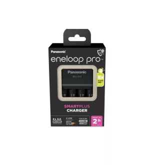   ENELOOP Akku-Schnellladegerät + 4 AA/Bleistiftbatterien 1,2 V 2500 mAh