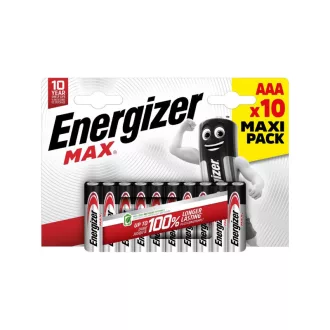 ENERGIZER MAX AAA/Micro Alkaline-Batterie 1,5 V (10 Stück)