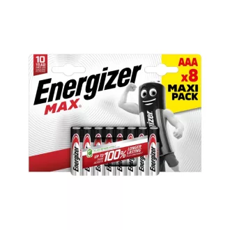 ENERGIZER MAX AAA/Micro Alkali-Batterie 1,5 V (8 Stück)