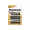 PANASONIC D/Goliath langlebige Alkalibatterie 1,5 V (2 Stück)