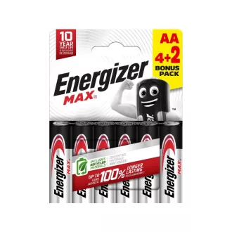 ENERGIZER MAX AA/Mignon Alkali-Batterie 1,5 V (6 Stück)