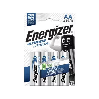   ENERGIZER Ultimate Lithium AA/Mignon Alkali-Batterie 1,5 V (4 Stück)