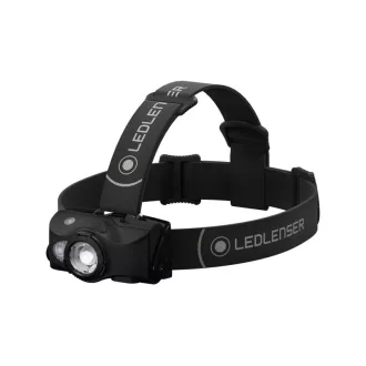   LEDLENSER Akku-LED-Stirnlampe MH8 Outdoor 600 lm / 200 m, RGB, 1xLi-Ion, Schwarz