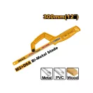 INGCO Handsäge für Metall 300 mm mit Bimetall-Blatt