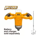 INGCO Akku-Mischmaschine 20 V (ohne Akku und Ladegerät)