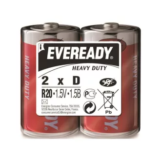 EVEREADY Baby Kohle-Zink-Batterie 1,5 V (2 Stück)