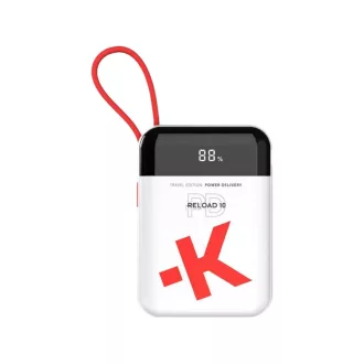   SKROSS Travel Powerbank 20000 mAh mit USB-Kabel und zwei Ausgängen