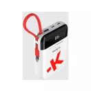 SKROSS Travel Powerbank 20000 mAh mit USB-Kabel und zwei Ausgängen