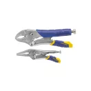 IRWIN Vise-Grip Selbstsichernde Zangenset 2-teilig mit Schnellfreigabe