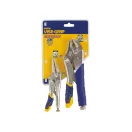 IRWIN Vise-Grip Selbstsichernde Zangenset 2-teilig mit Schnellfreigabe