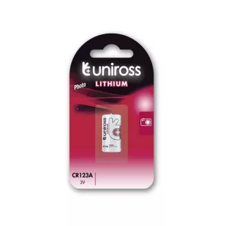 UNIROSS CR123A Batterie 3 V