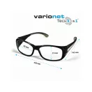 VARIONET Schutzbrille Dioptrie +2,0 klar TECH3