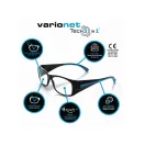 VARIONET Schutzbrille Dioptrie +2,0 klar TECH3