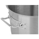 YATO GASTRO Topf mit Deckel 27 Liter 380 x 240 mm Edelstahl