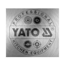 YATO GASTRO Topf mit Deckel 27 Liter 380 x 240 mm Edelstahl